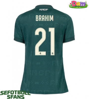 Real Madrid Brahim Diaz #21 Bortatröja Kvinnor 2026-27 Kortärmad